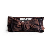Bamboo Bow in Espresso Checkered
