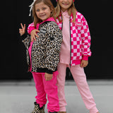 Bomber Jacket in Ava (Leopard)