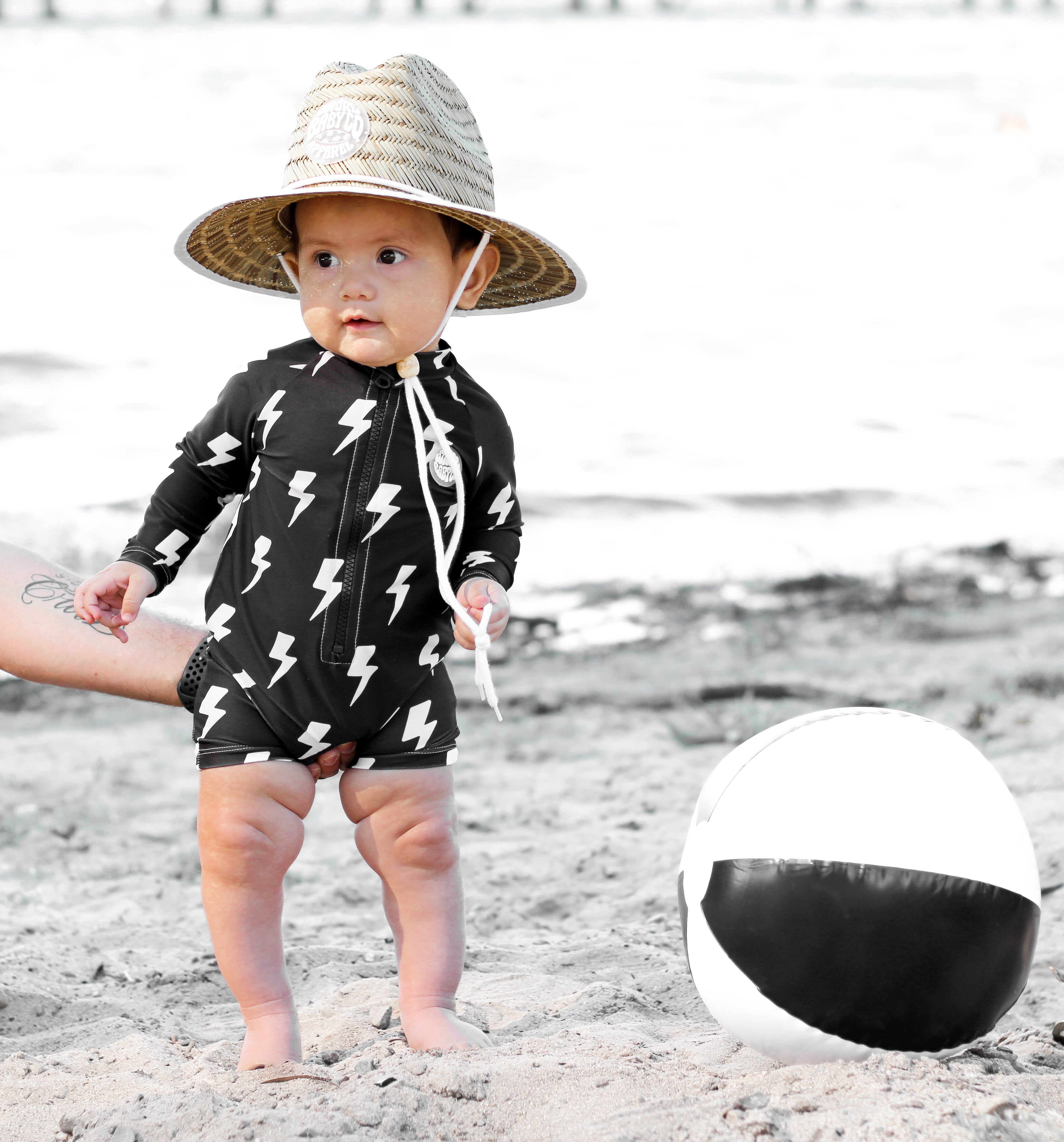 UPF50+ Swim Romper in Jagger - Rebel Bro
