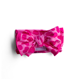 Bamboo Bow in Bubble Gum Leopard