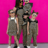 Overalls in Ava (Leopard)