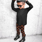 Ribbed Bamboo Leggings (3 Pack) - Rust Classics