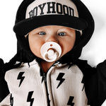 Hooded Rebel Romper in Bowie (FINAL SALE) - Rebel Bro
