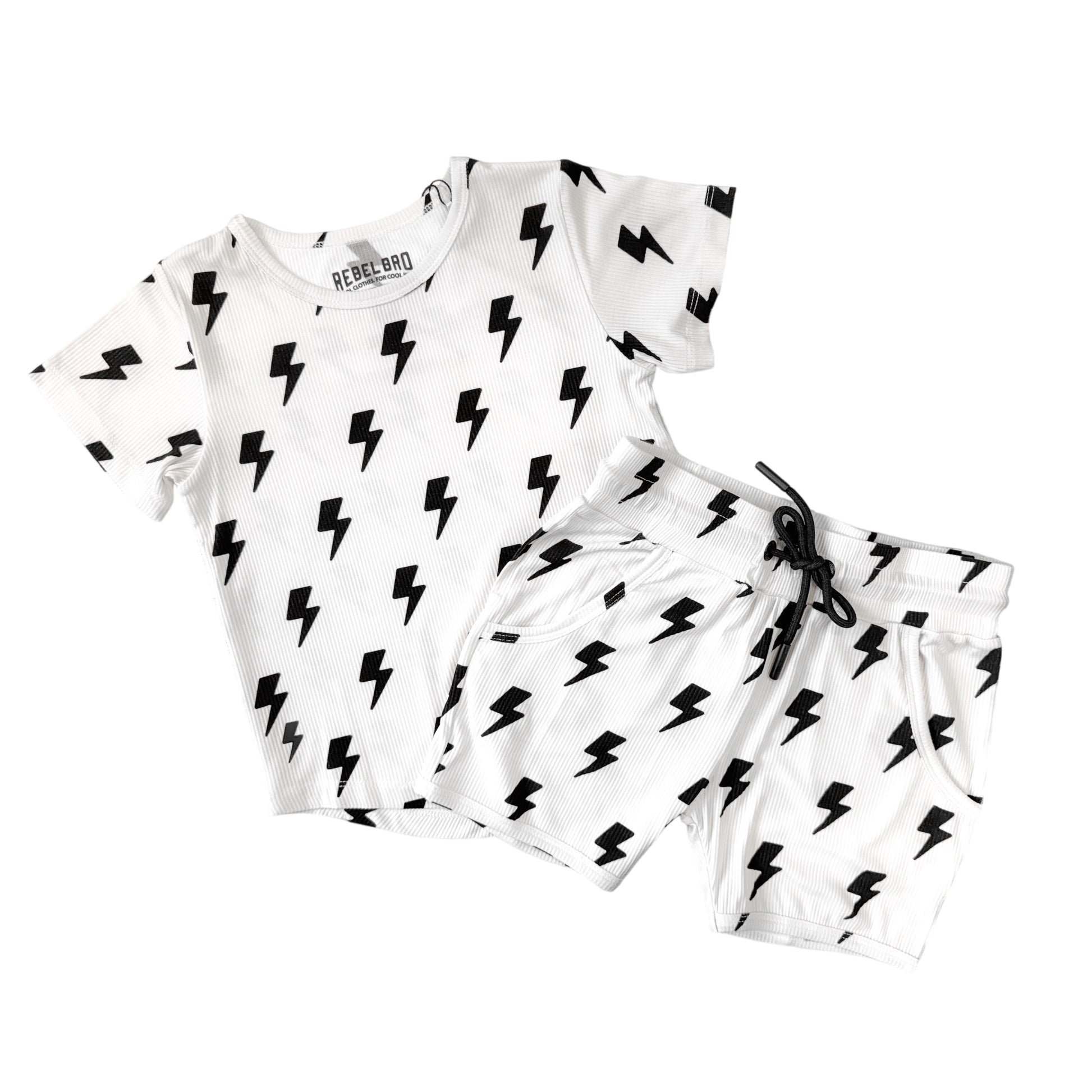 Biker Two Piece Set in Bowie