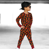 Bamboo Two Piece Set in Caliente