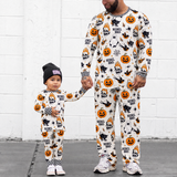 Men's Bamboo Two Piece Set in Halloweentown