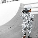 Organic Ribbed Set in Full Throttle