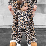 Bamboo Two Piece Set in Ava (Leopard)
