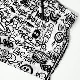 Hybrid Swim Trunks in Urban Drip