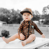 UPF50+ Swim Romper in Mojave (WW X RB Exclusive Print)