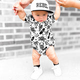 Bamboo Bubble Romper in Rebels In Paradise