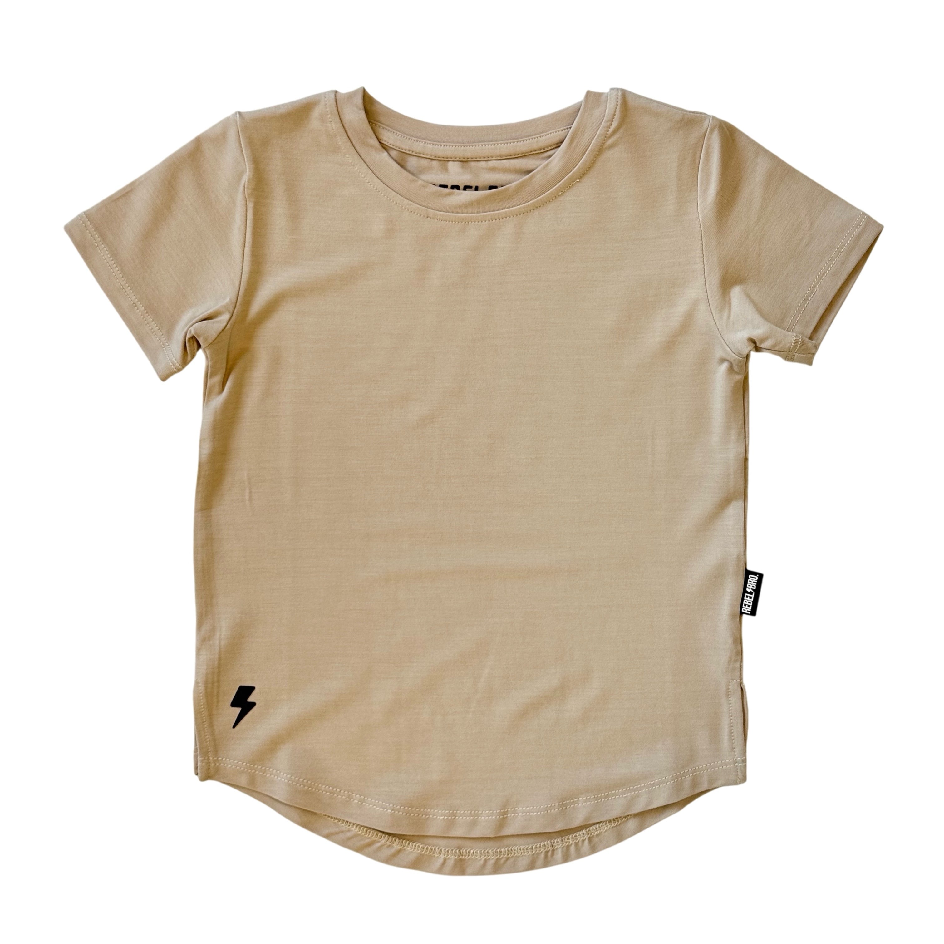 Everyday Bamboo Tee in Driftwood - Rebel Bro
