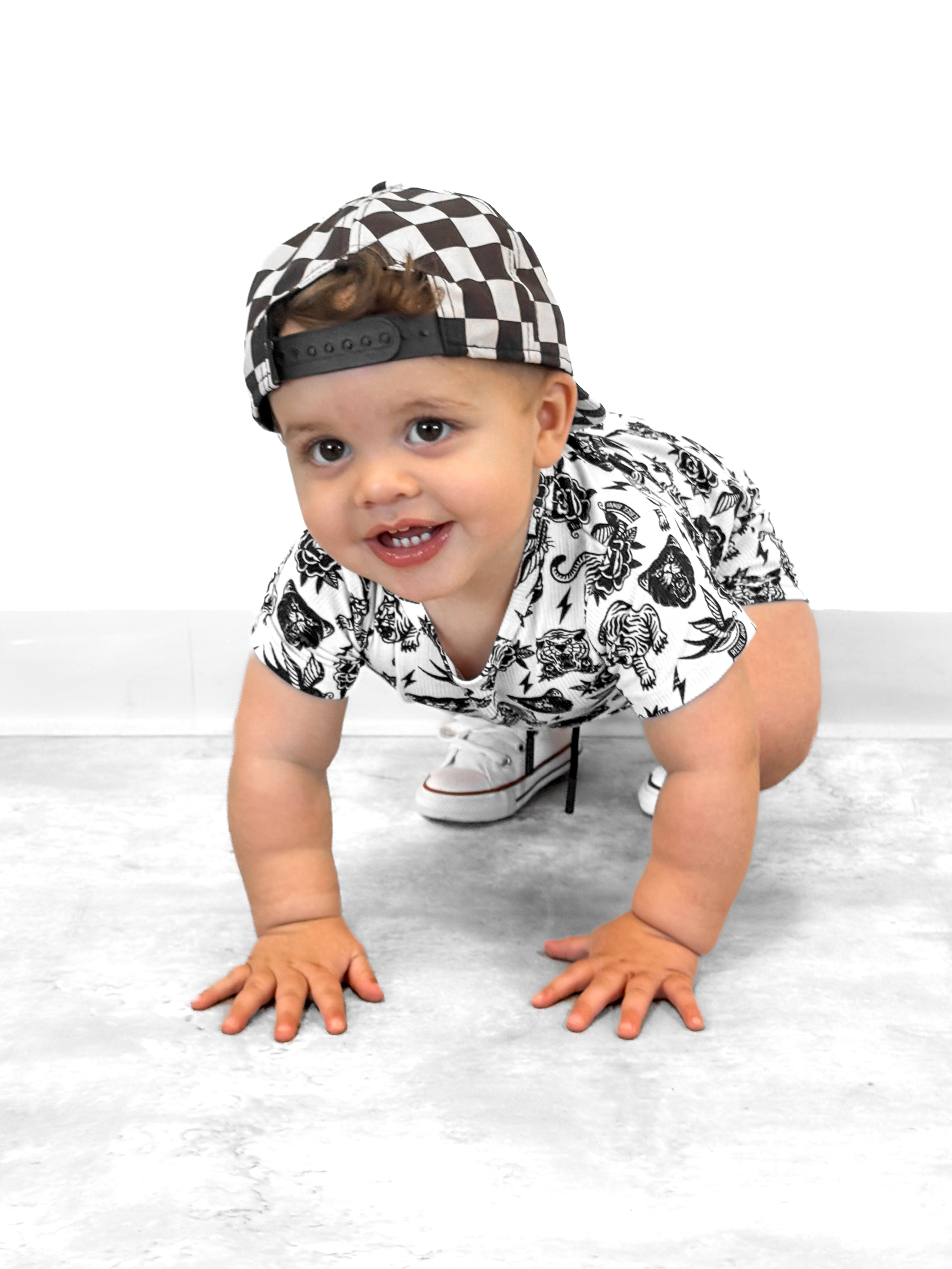 Bummie Two Piece Set in Born to be Wild - Rebel Bro