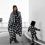 Organic Muslin Quilt in Mr. Brightside x Black + Cream Checkered