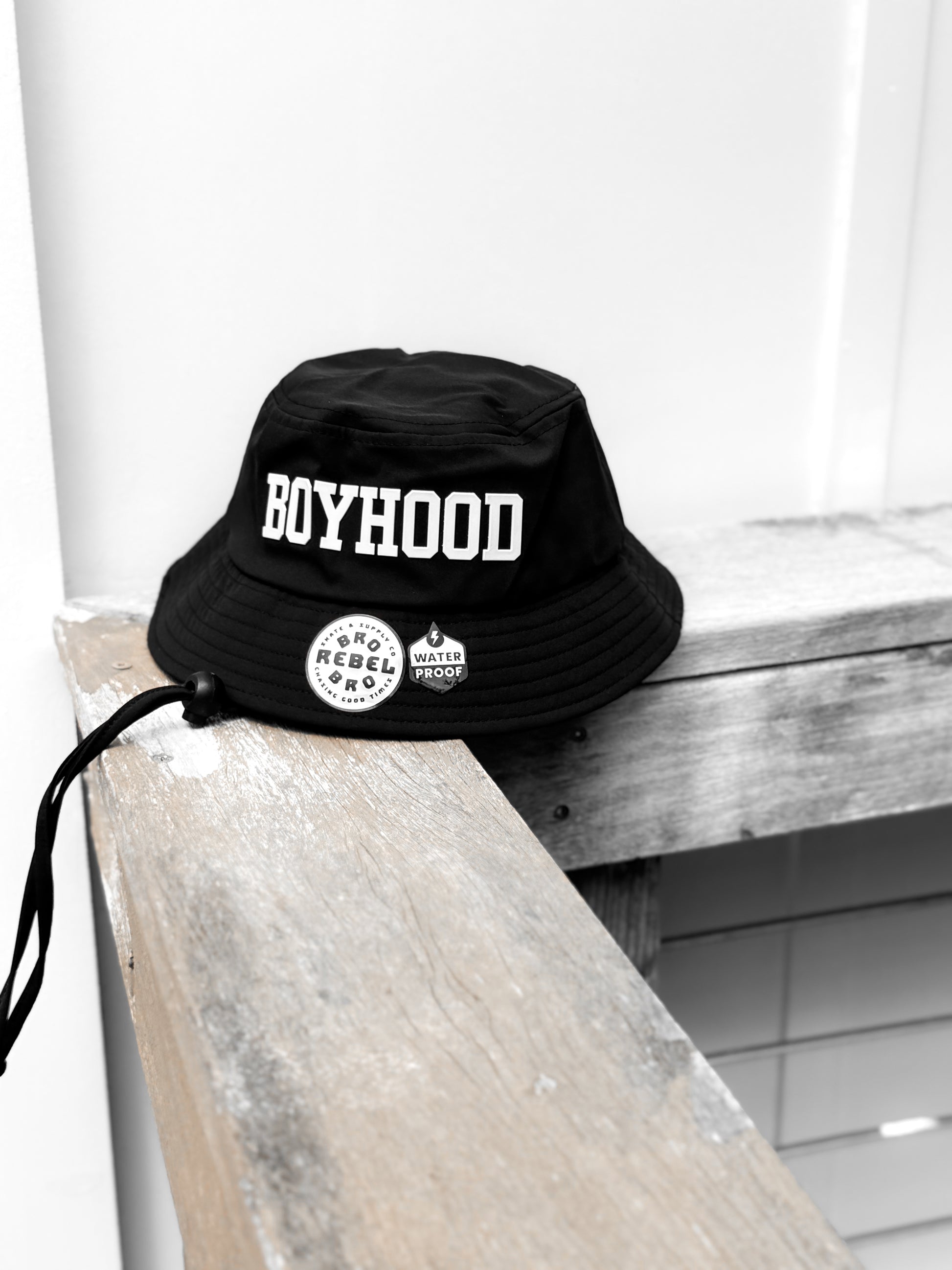Hydro Bucket Hat in ‘BOYHOOD’ x Black