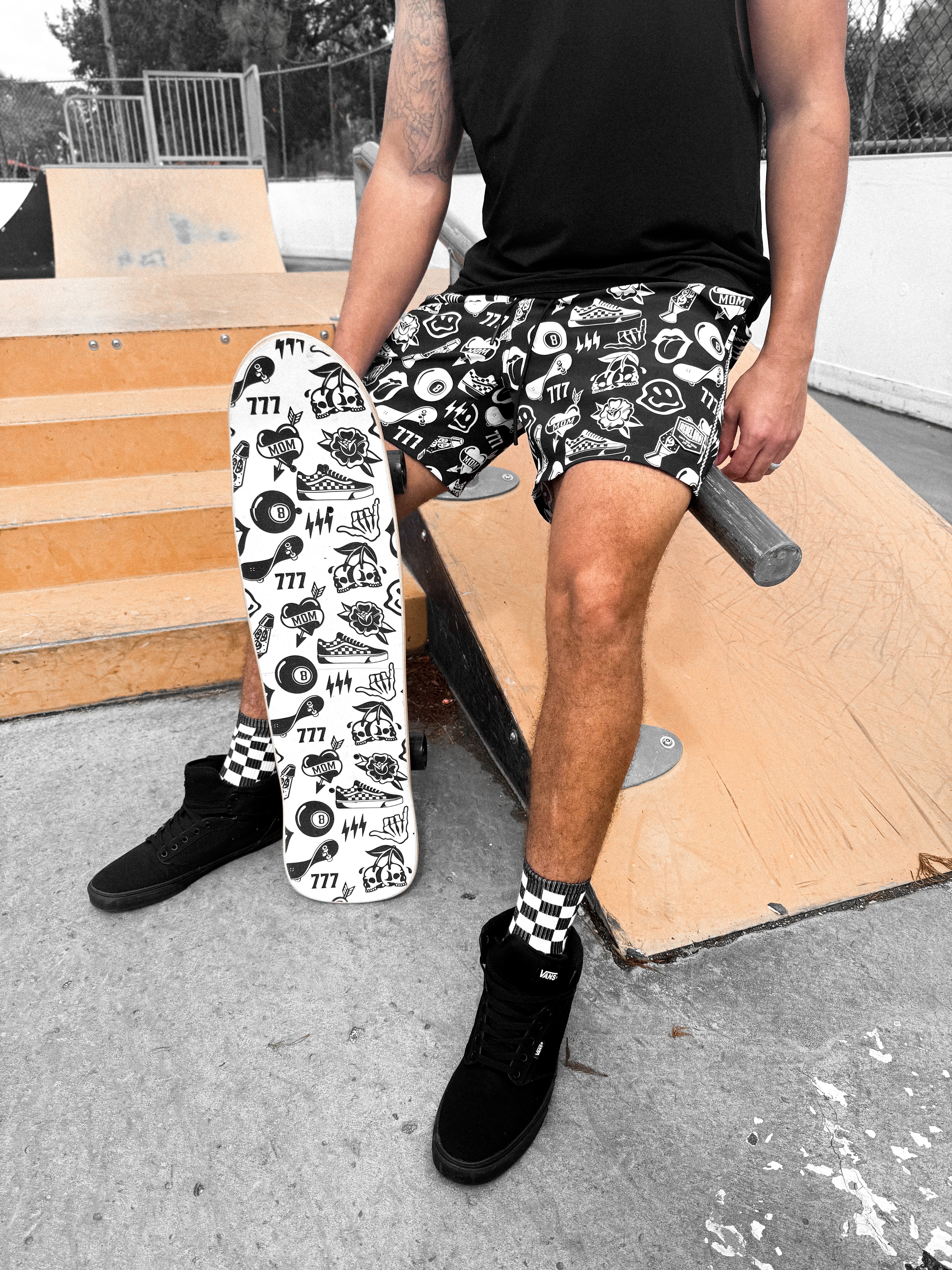 Hybrid Swim Trunks in Warped Tour [Midnight Edition]