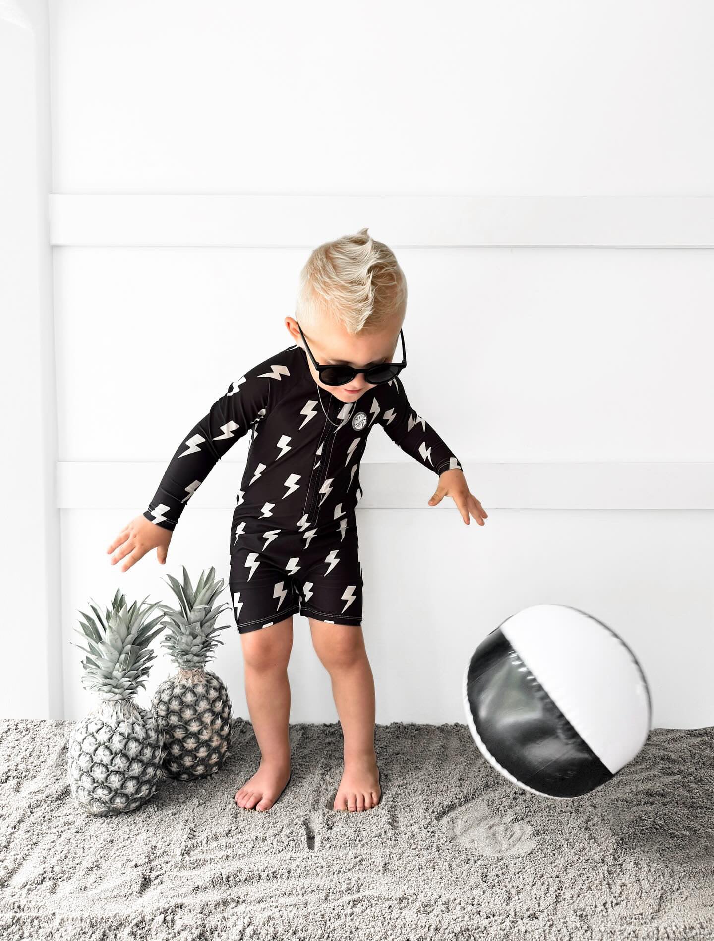 UPF50+ Swim Romper in Jagger - Rebel Bro