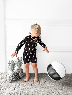 Image of UPF50+ Swim Romper in Jagger - Rebel Bro