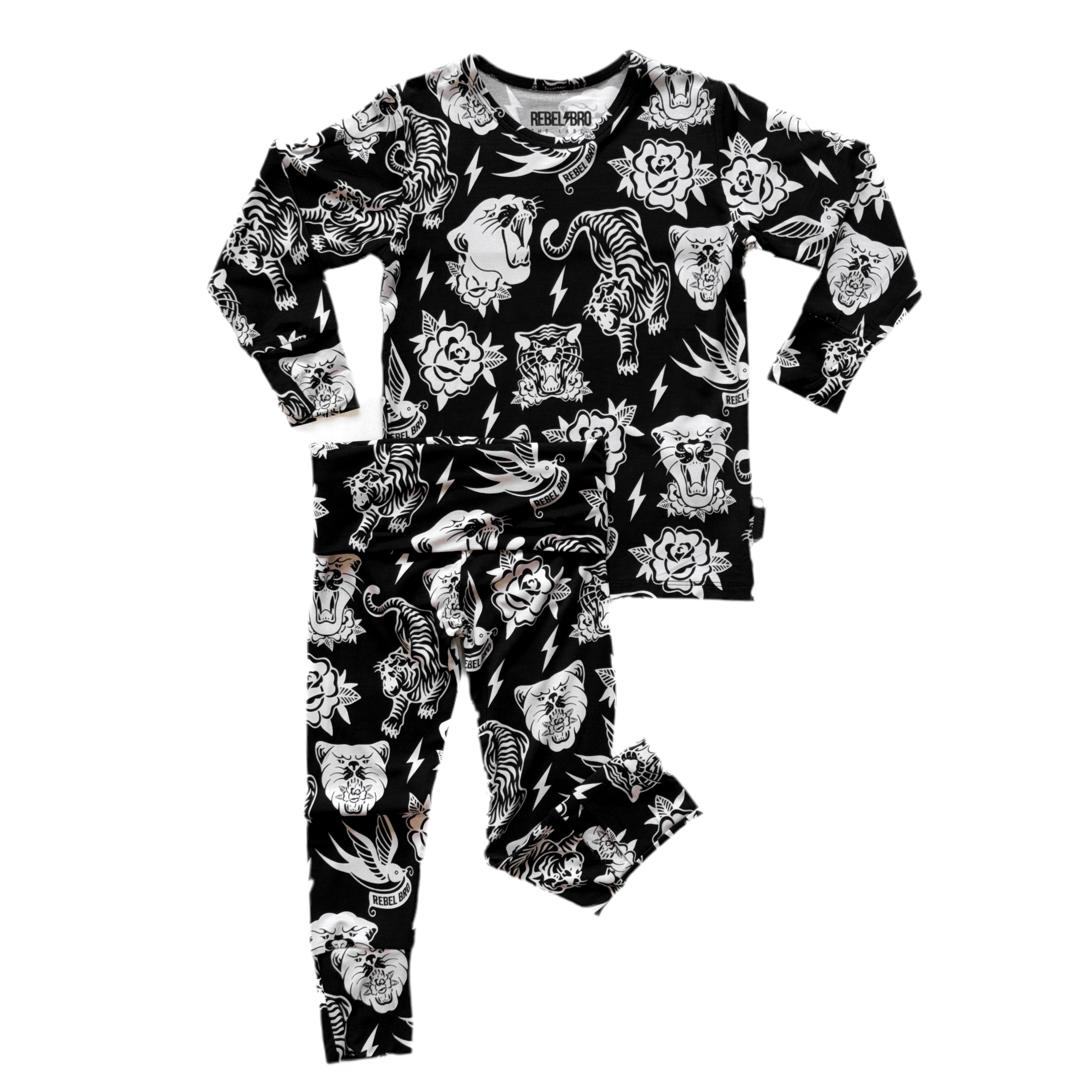 Bamboo Two Piece Set in Born to Be Wild - Rebel Bro