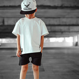 Relaxed Fit Shorts in Black