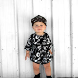 Bamboo Bubble Romper in Warped Tour [Midnight Edition]