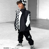 Cargo Pants in Black Corduroy