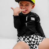 UPF50+ Long Sleeve Rash Guard in Black