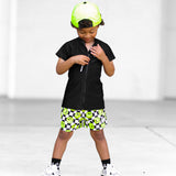 UPF50+ Short Sleeve Rash Guard in Black
