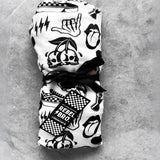 Bamboo Stretch Swaddle in Warped Tour