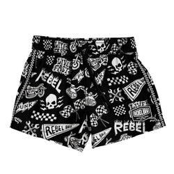 Image of Hybrid Swim Trunks in Live Fast - Rebel Bro