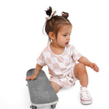 Bummie Two Piece Set in Salt + Sand Checkered