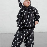 Fleece Hoodie + Sweatpants Set in Jagger