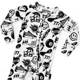 Bamboo Zippy Sleeper in Cool Kid