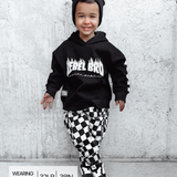 Relaxed Fit Hoodie in Rebel Bro x Live Fast Flames