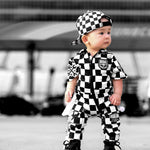 Pit Crew Romper in Venice - Rebel Bro