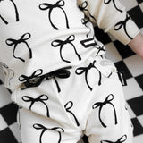 Organic Ribbed Set in Lana (Bows)