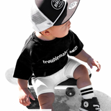 Bamboo Graphic Tee in Troublemaker