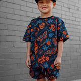 Everyday Cotton Shorts Set in Inkworks