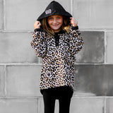 Pullover Windbreaker in Ava (Leopard)