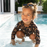 UPF50+ Girls One Piece Swimsuit in Morocco
