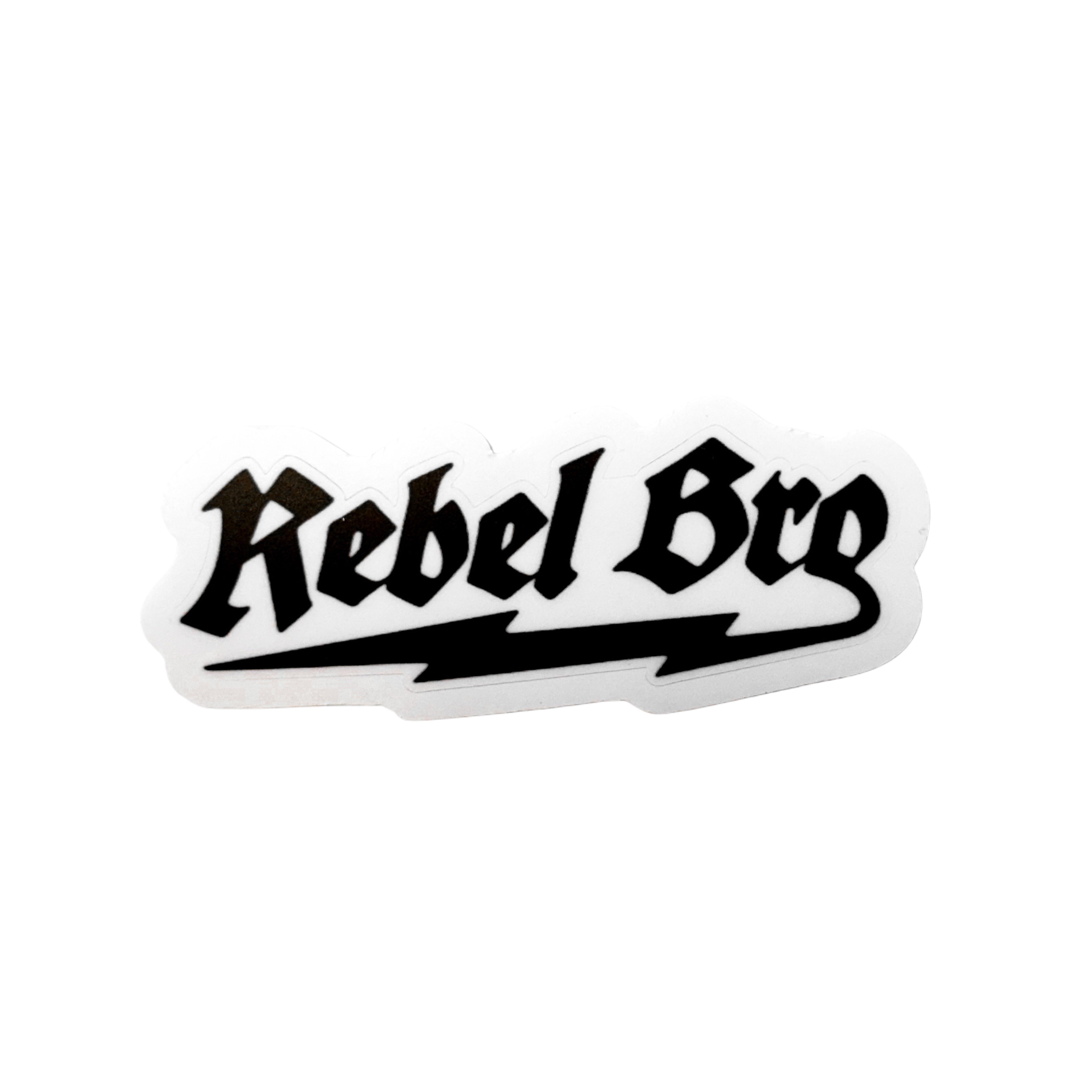 Rebel Bro Signature Bolt Logo Sticker