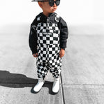 The Core-Classic Midi Boot in Black / White - Rebel Bro
