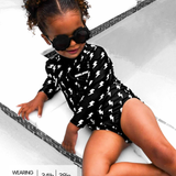 UPF50+ Girls One Piece Swimsuit in Jagger