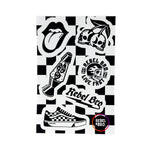 ‍Warped Tour Sticker Sheet (100% off) - Rebel Bro