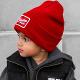 Beanie in Rebel Red