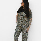 Women's Overall in Ava (Leopard)