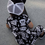 Bamboo Zippy Shortie in Born To Be Wild