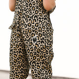 Overalls in Ava (Leopard)