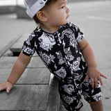 Bamboo Zippy Shortie in Born To Be Wild