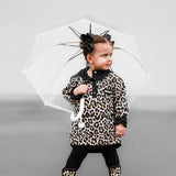 Pullover Windbreaker in Ava (Leopard)